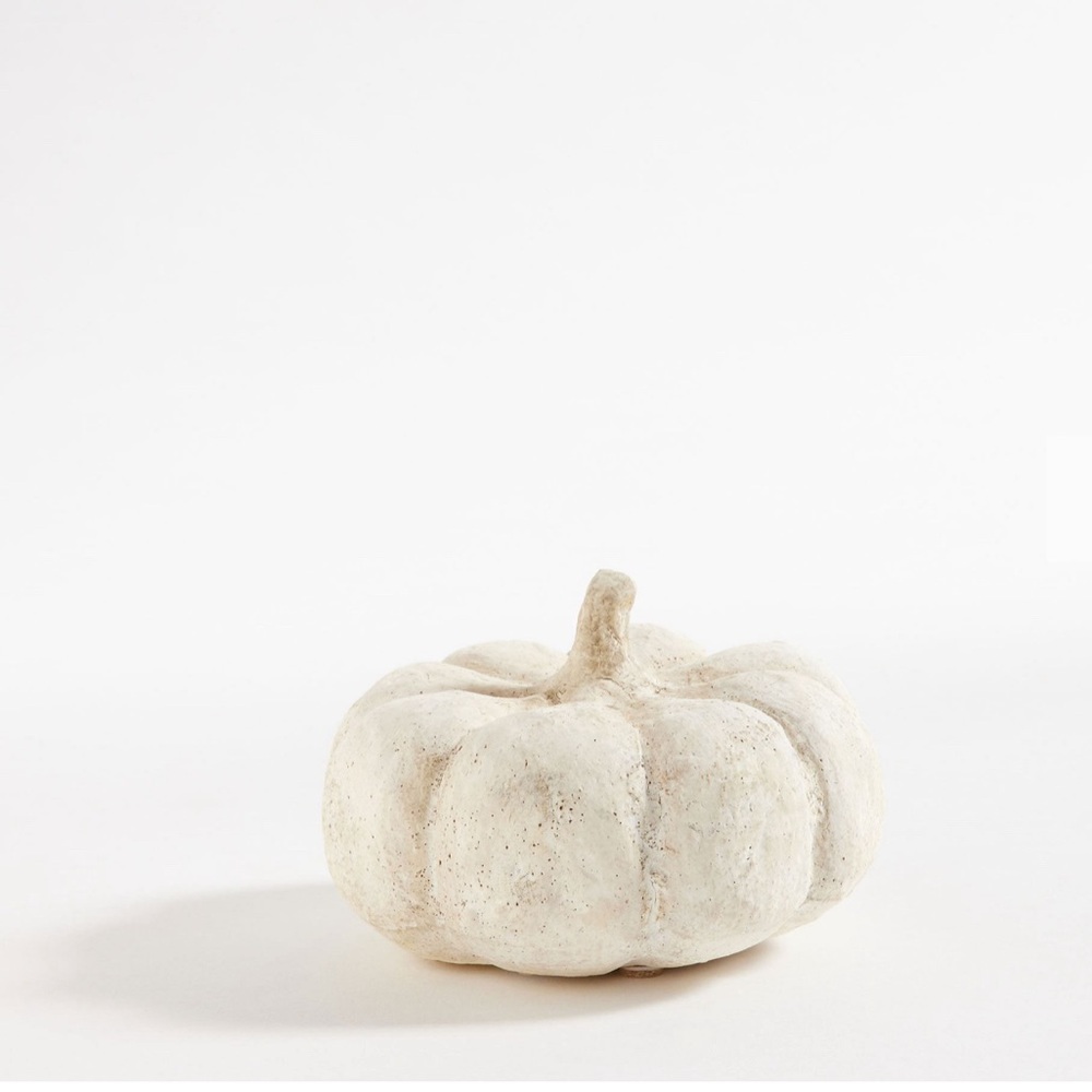 POTTERY BARN: Handcrafted Terracotta Pumpkin